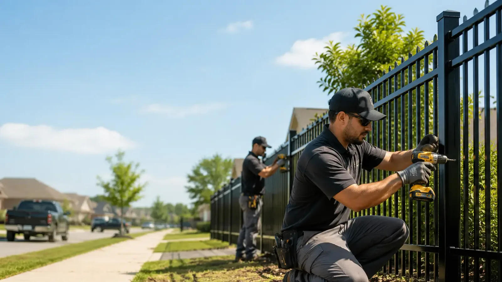 Metal Fence Installation in Lester, AL